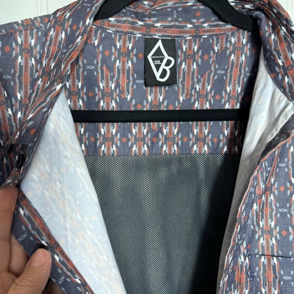 Diamond B men’s button up shirt size 3XL - Picture 3 of 7
